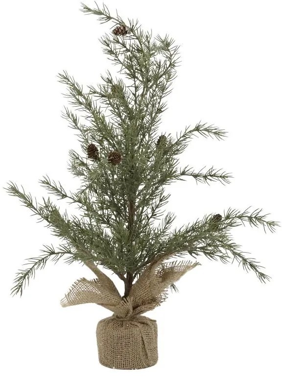 Zelený vianočný borovicový stromček v kvetináči so svetielkami Pine Tree - 120 cm