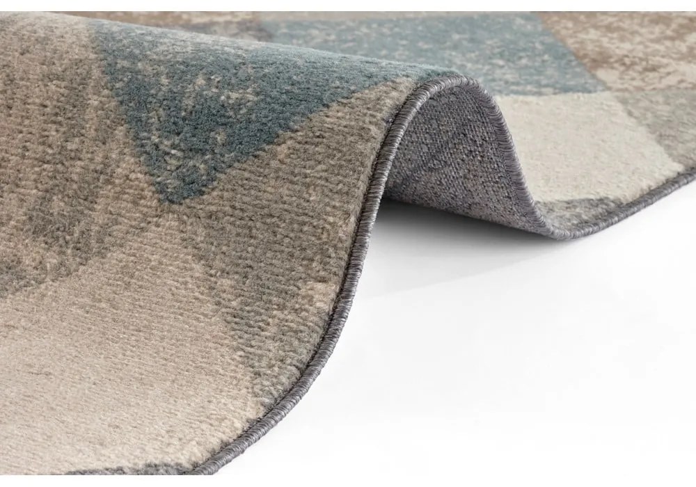 Modrý/béžový koberec 160x235 cm Terrain – Hanse Home