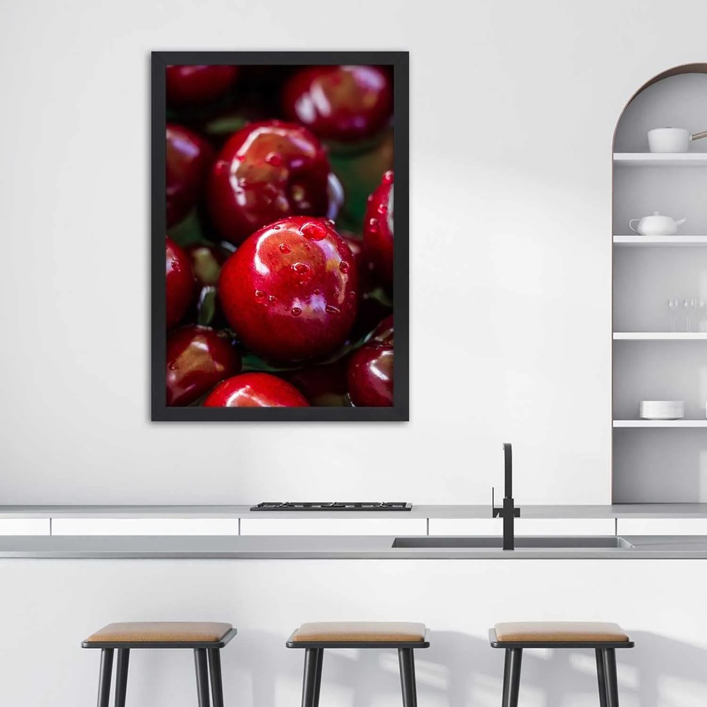 Gario Plagát Chuť na čerešne Farba rámu: Bez rámu, Rozmery: 20 x 30 cm