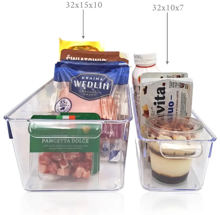 Orion Organizér do chladničky, bez veka - 32 x 10 x 7 cm UROVNEJTO