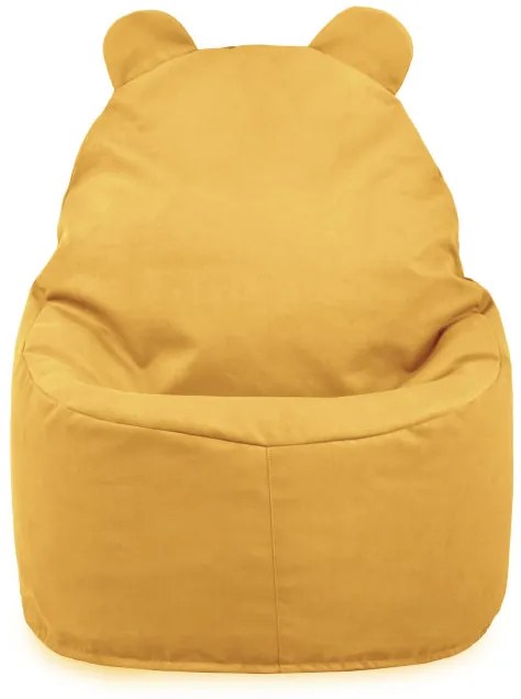 Kreslo pre deti Teddy horčicové