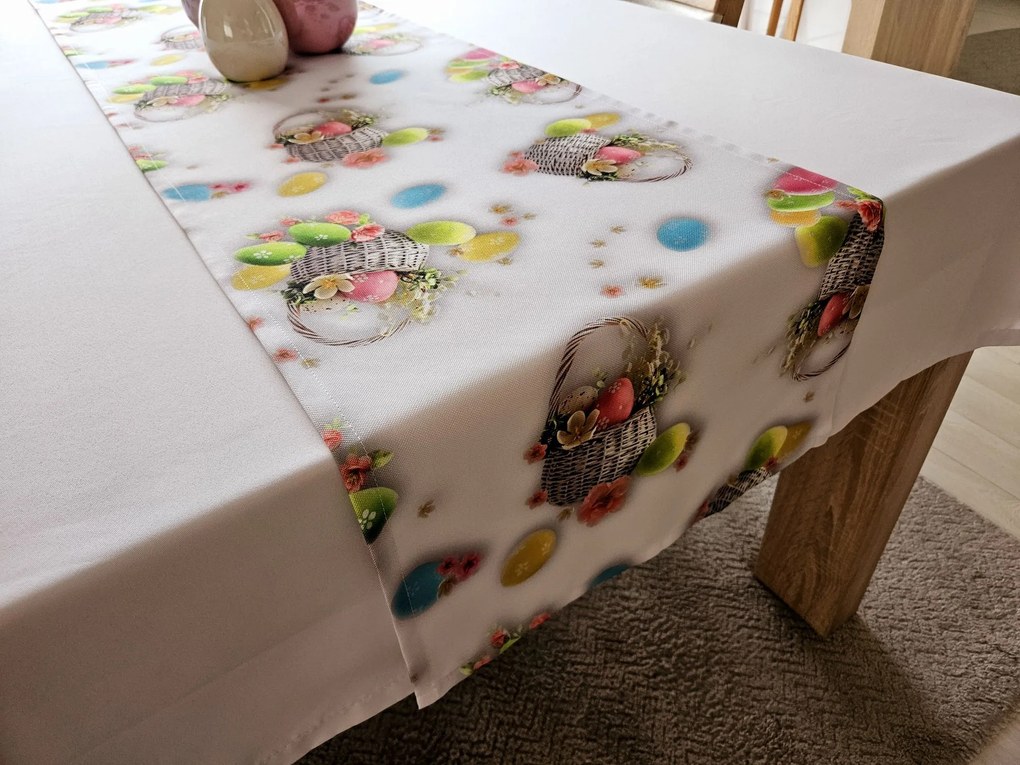 Dekorstudio Veľkonočný behúň s potlačou - Vzor 8 Rozmer behúňa (šírka x dĺžka): 40x110cm