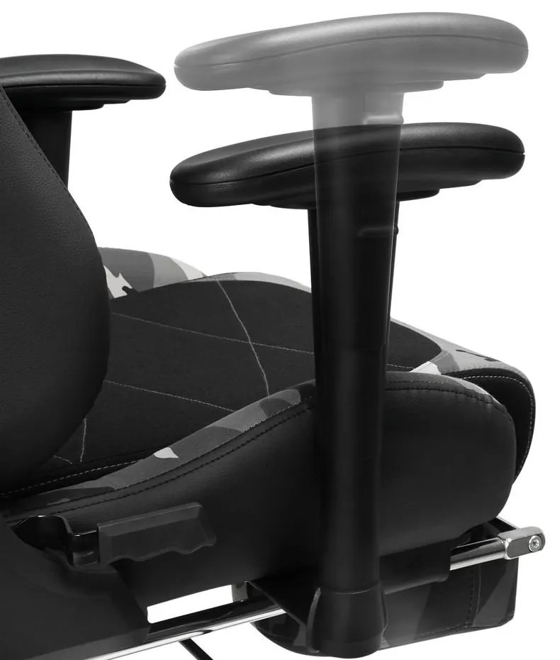 SONGMICS Herná stolička s opierkou na nohy RCG52GYV1