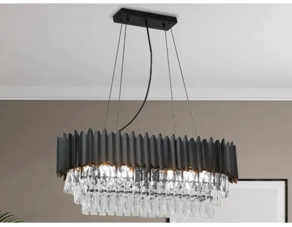 Brilagi - Závesný luster CARLOS na lanku 10xE14/40W/230V