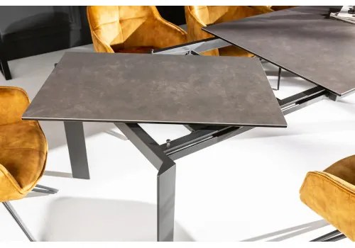 Rozkladací jedálenský stôl 41383 180/240 x 95cm Antracit Ceramik  - Komfort-nábytok