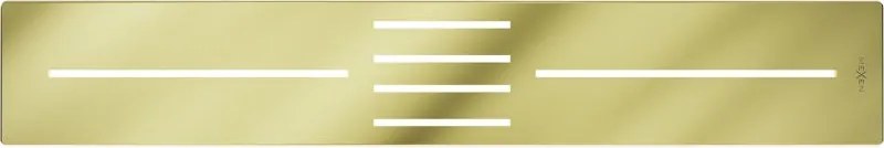 Mexen Toro, krytka sifónu pre sprchovú vaničku Toro (130-160 cm), zlatá lesklá, 43920050