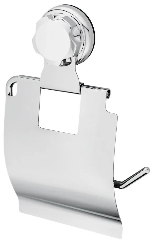 Samodržiaci kovový držiak na toaletný papier v striebornej farbe Bestlock Bath – Compactor