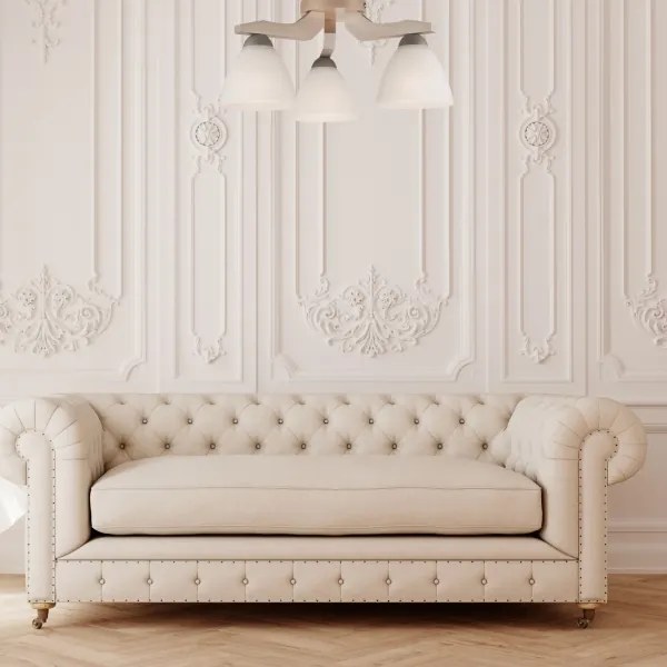 Prisadený luster ADRIANO 3xE27/60W/230V