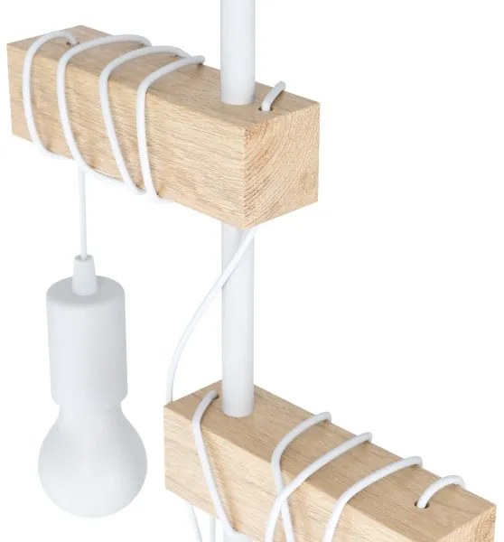 Eglo 33167 - Stojacia lampa TOWNSHEND 2xE27/10W/230V