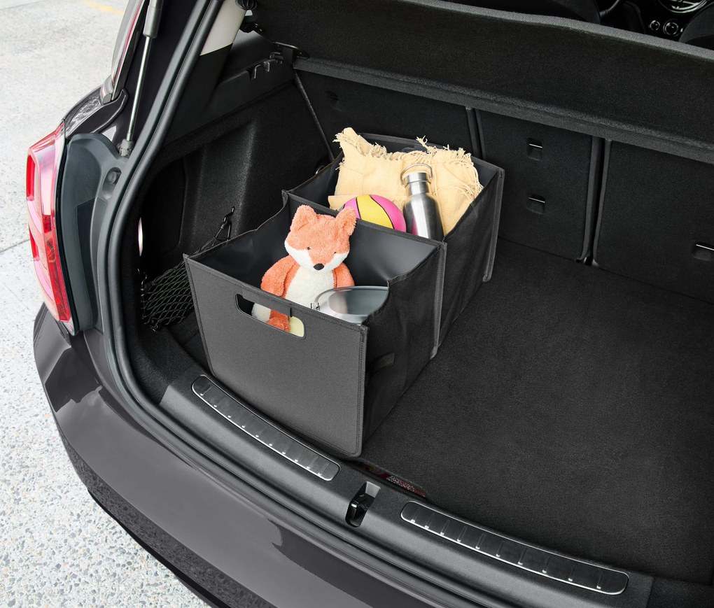 Skladací organizér do auta s 2 priehradkami