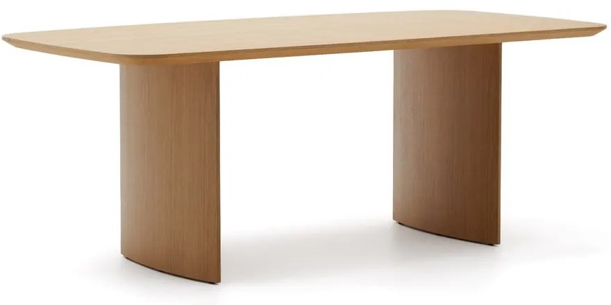 Jedálenský stôl v dekore duba v prírodnej farbe 100x200 cm Litto – Kave Home