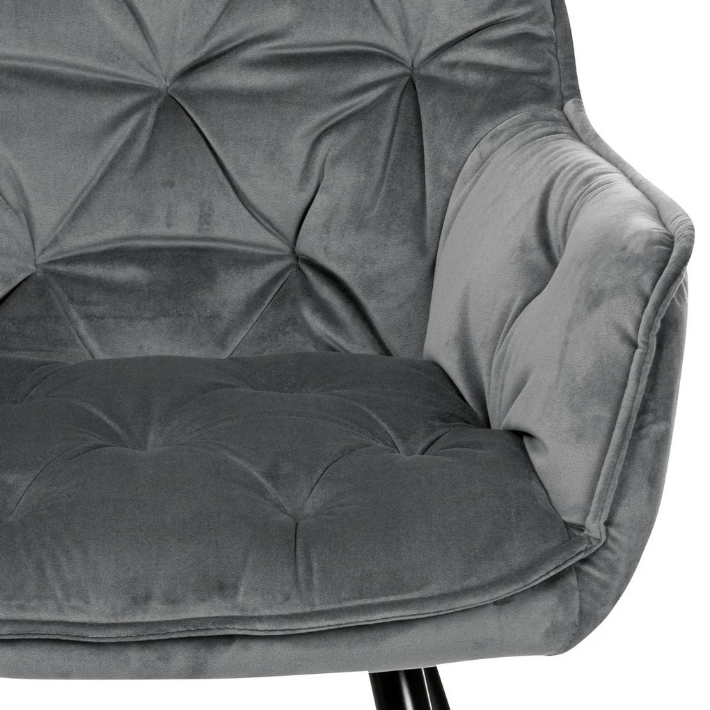 Súprava jedálenských stoličiek DCH-421 GREY4, 2 ks