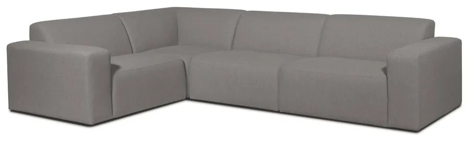Sivá rohová pohovka (ľavý roh) Roxy – Scandic