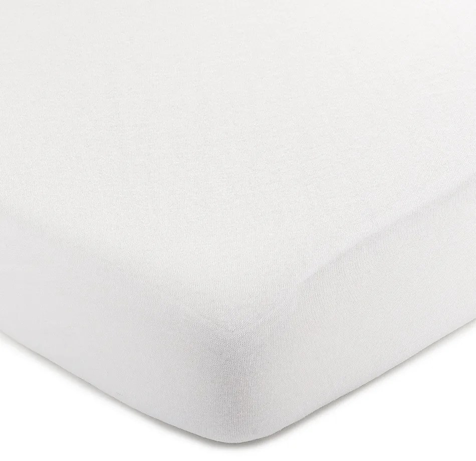 4Home jersey prestieradlo biela, 180 x 200 cm, 180 x 200 cm