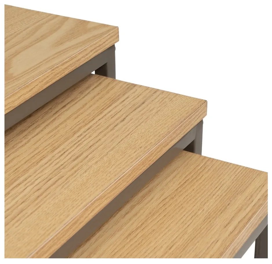 Odkladacie stolíky v súprave 3 ks 40x40 cm – Casa Selección