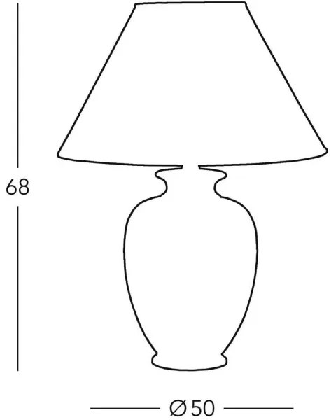 Kolarz 0014.75 - Stolná lampa GIARDINO 1xE27/100W/230V