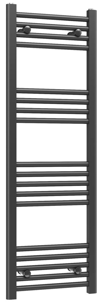 Erga Basic, vykurovacie teleso 1200x400 mm, 409 W, čierna, ERG-LAV-BASIC-12040-BK