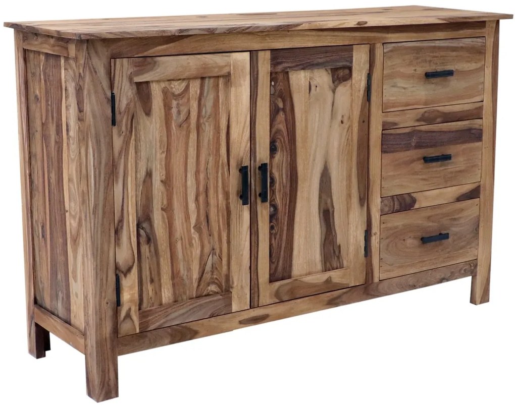 furniture-nabytek.cz - Dřevěná komoda z masivního palisandru 140x45x90