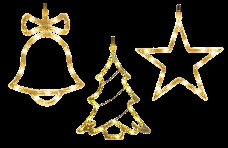 45CO KSZTALTY SWIETLNE 15L NA BATERIE WARM WHITE 6/11/BAT/WW