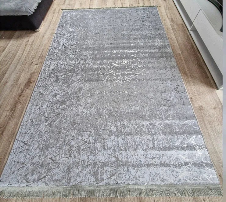 Moderný koberec Parys v sivo-striebornom odtieni | 50×80 – 200×300 cm Rozmer: 80x140 cm
