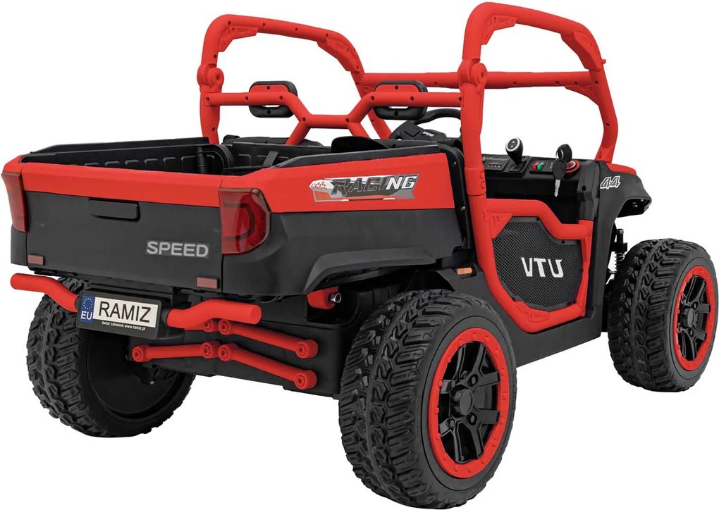 Ramiz Farmársky nákladný automobil UTV Racing Červená