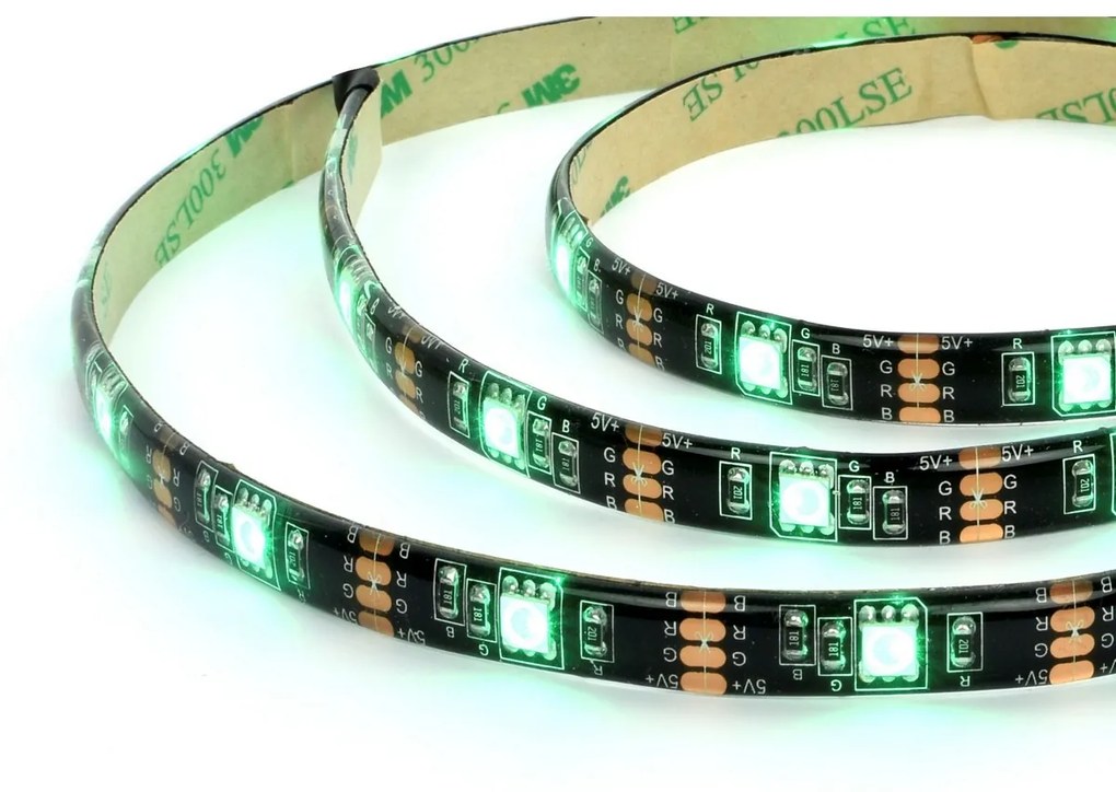 Retlux RLS 102 LED pásik s USB konektorom RGB, 2 x 50 m