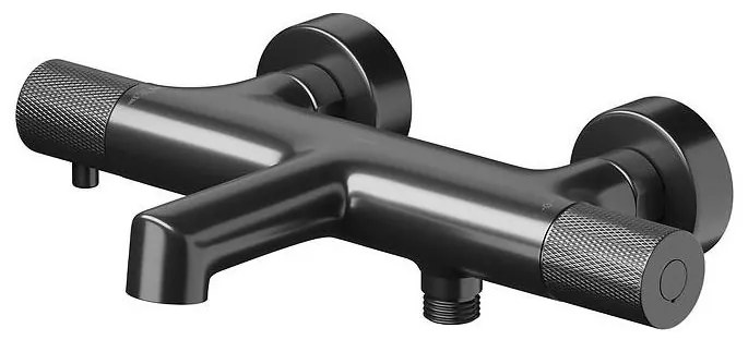 Cersanit S951-569 - Termostatická vaňová batéria ZEN čierna