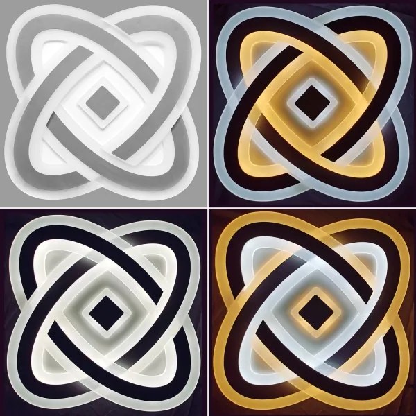 Brilagi - LED Stmievateľné stropné svietidlo MODERN LED/90W/230V 2700-6500K + DO