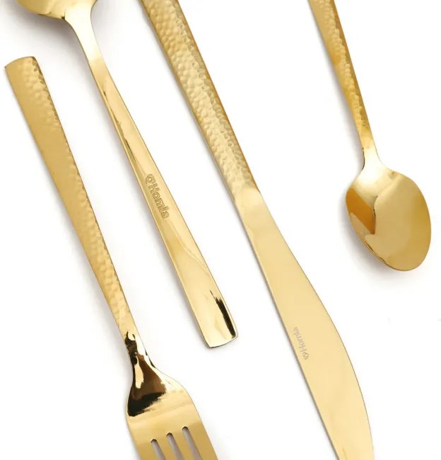 Súprava príborov MARTELLO zlatá 808253 (24 ks)
