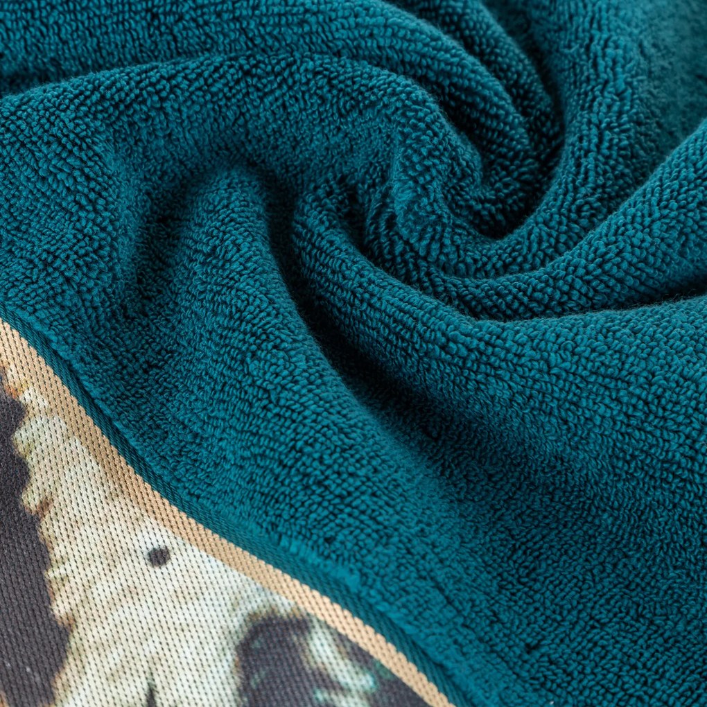 FROTÉ UTERÁK EVA MINGE15 50X90 CM TMAVOTYRKYSOVÁ