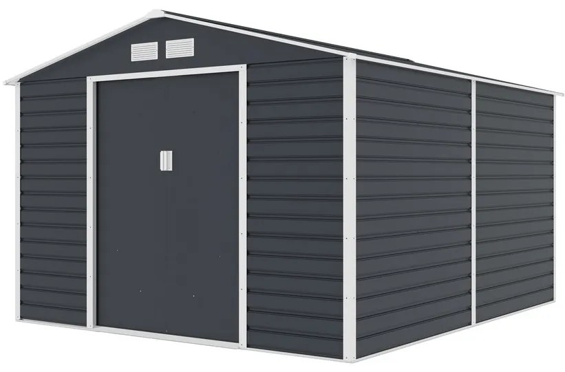 Záhradný domček G21 GAH 884 - 277 x 319 cm, antracitový 63900693