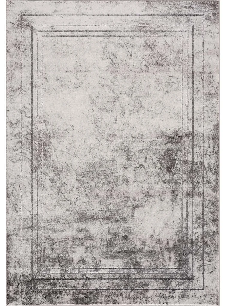 Dekorstudio Moderný koberec NOA - vzor 9341 sivý Rozmer koberca: 80x300cm