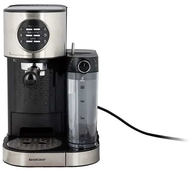 SILVERCREST® Espresso kávovar s napeňovačom mlieka SE (100271697)