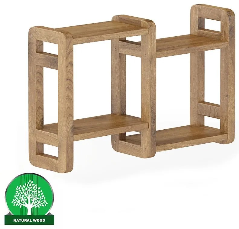 Polička borovica PK104-80x44x19 dub