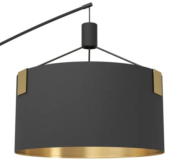 Eglo 39966 - Stojacia lampa TORTOLA 3xE27/40W/230V čierna/zlatá
