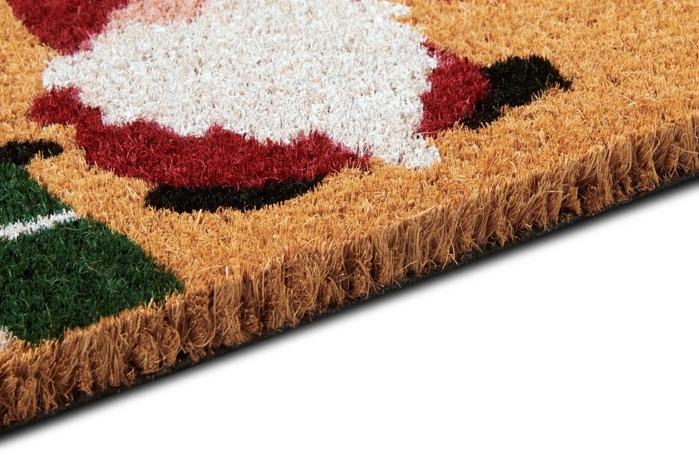 Hanse Home, Rohožka Trpaslík s darčekmi 106194 - na von aj na doma, 40x70, hnedá, chodba / predsieň