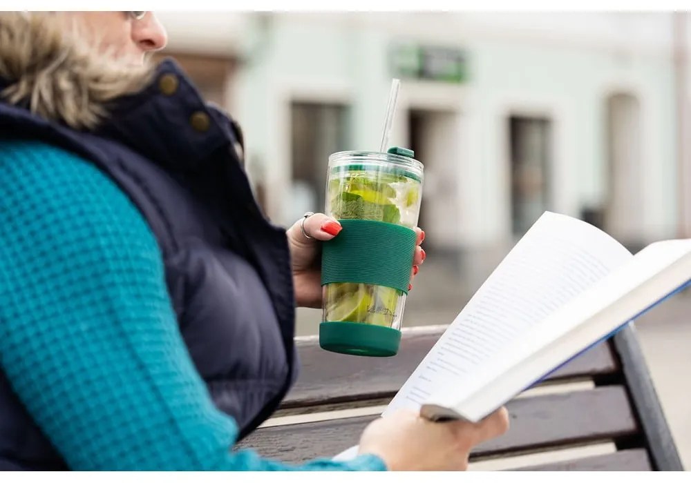 Zelený termo hrnček 600 ml Fuori – Vialli Design