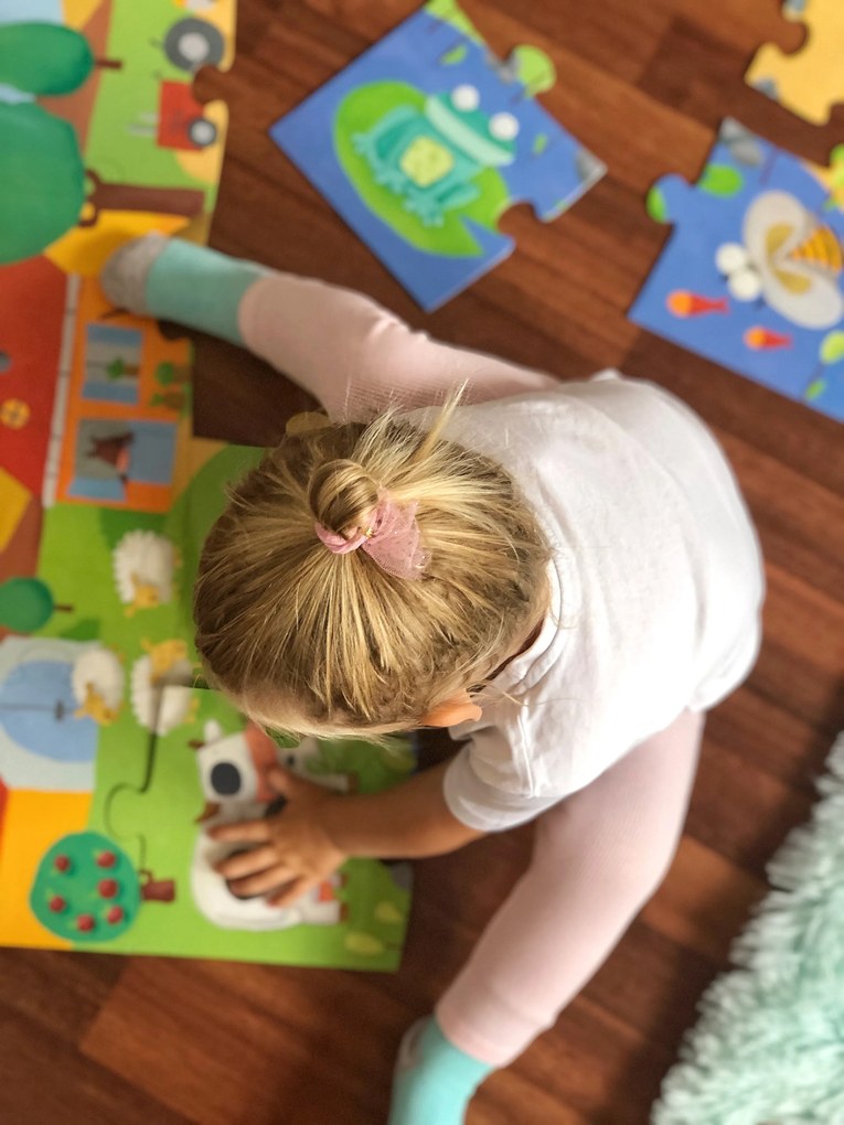 Puzzle hmatové – Farma 20 ks