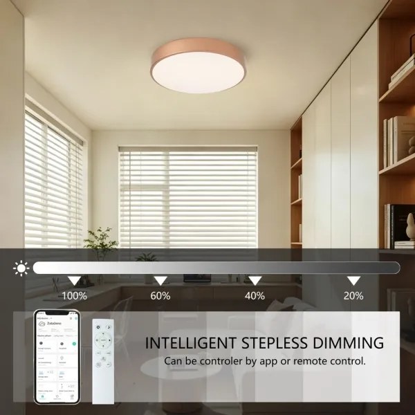 BRILAGI-LED Stmievateľné svietidlo POOL SMART LED/48W/230V 40 cm Wi-Fi Tuya bronz + DO
