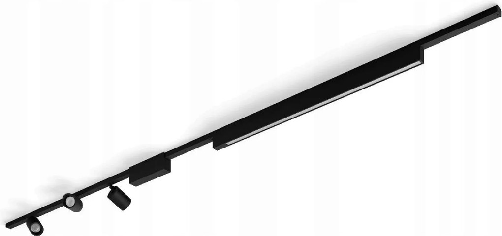 Philips Hue Perifo lištové osvetlenie 3 spoty panel, Led Rgb 44,6 W, čierne