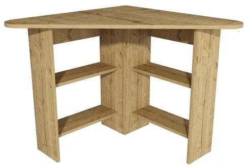 Pracovný stôl CORNER 73,8x80 cm dub safírový