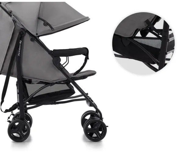 KINDERKRAFT - Golfový kočík TIK Stone grey