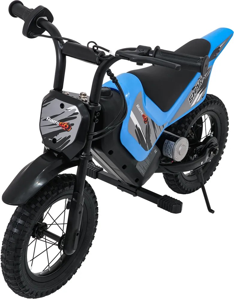 Ramiz Detský elektrický motocykel SHARK modrý