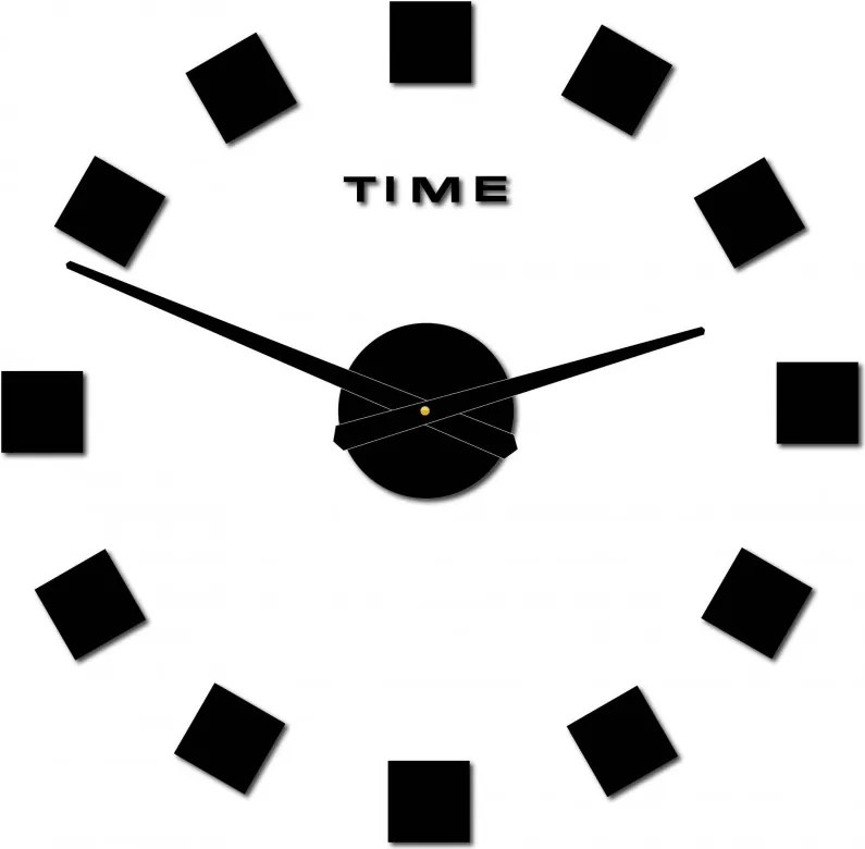 Veľké nástenné hodiny štvorece | SENTOP 12P036