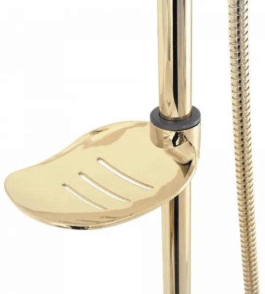 REA-P7006 - Sprchová súprava s batériou LUIS zlatá