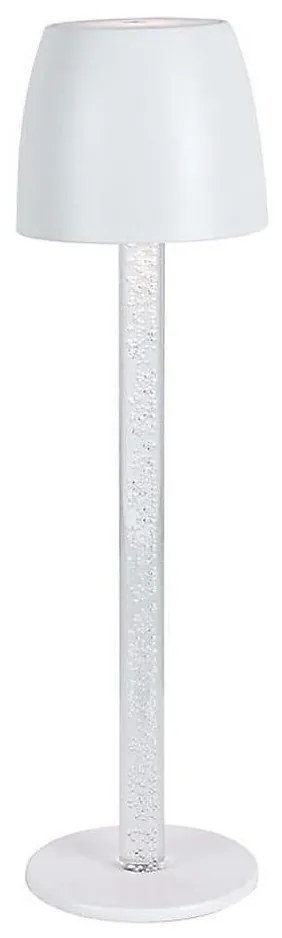 LED Stmievateľná nabíjacia stolná lampa LED/3W/5V 3000K biela