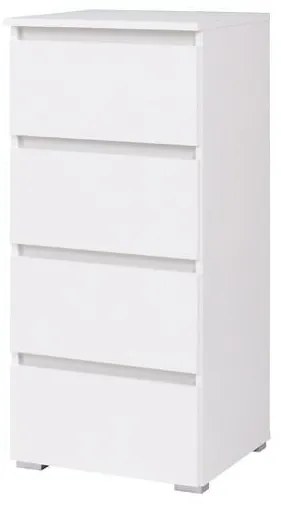 Komoda Cortez C 7 (biela). Akcia -15%. Vlastná spoľahlivá doprava až k Vám domov. 1123759