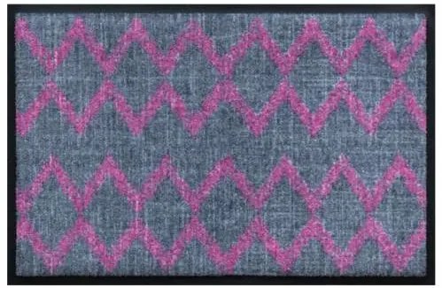 Premium rohožka s indiánskym vzorom  - ružovo-sivá (Vyberte veľkosť: 100*70)