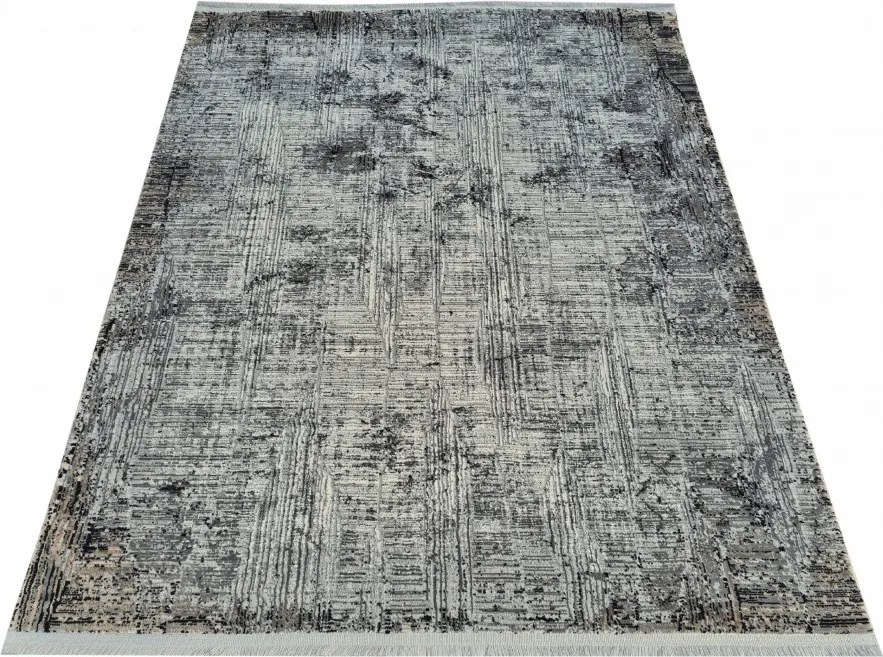DC Koberec Exclusive 441 sivá čierna Rozmer: 160×220 cm