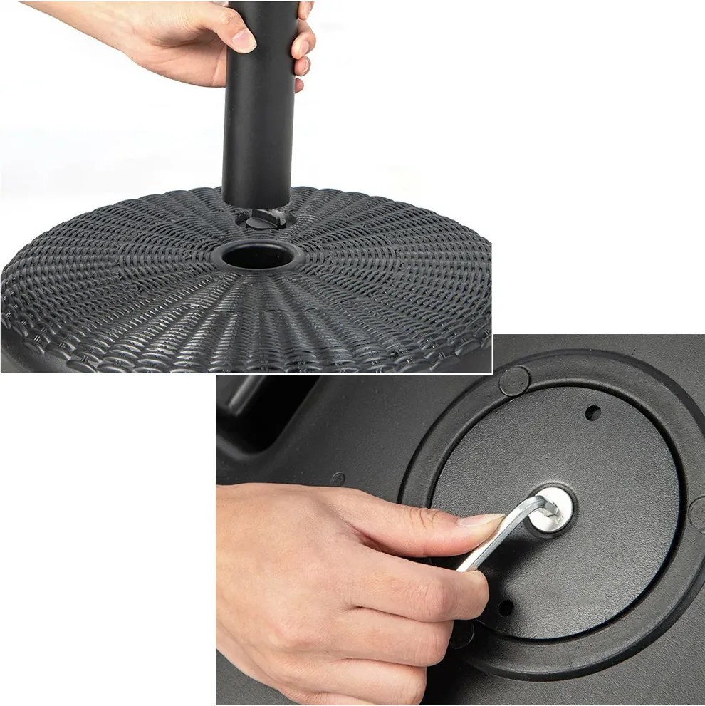 Kruhový podstavec na slnečník